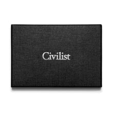 Load image into Gallery viewer, Civilist Zippered Leather Wallet
