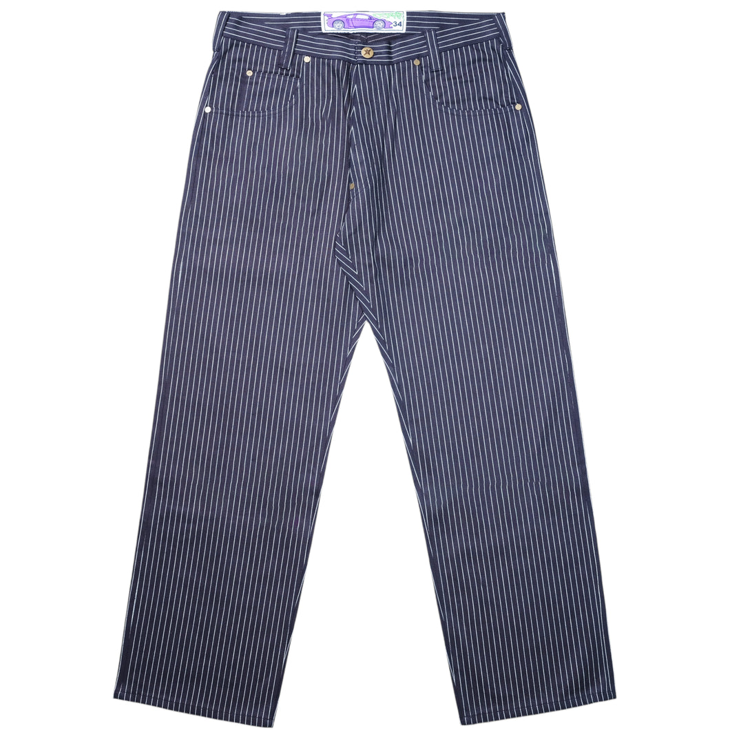 Carpet Selvedge Pinstripe Flag Jeans