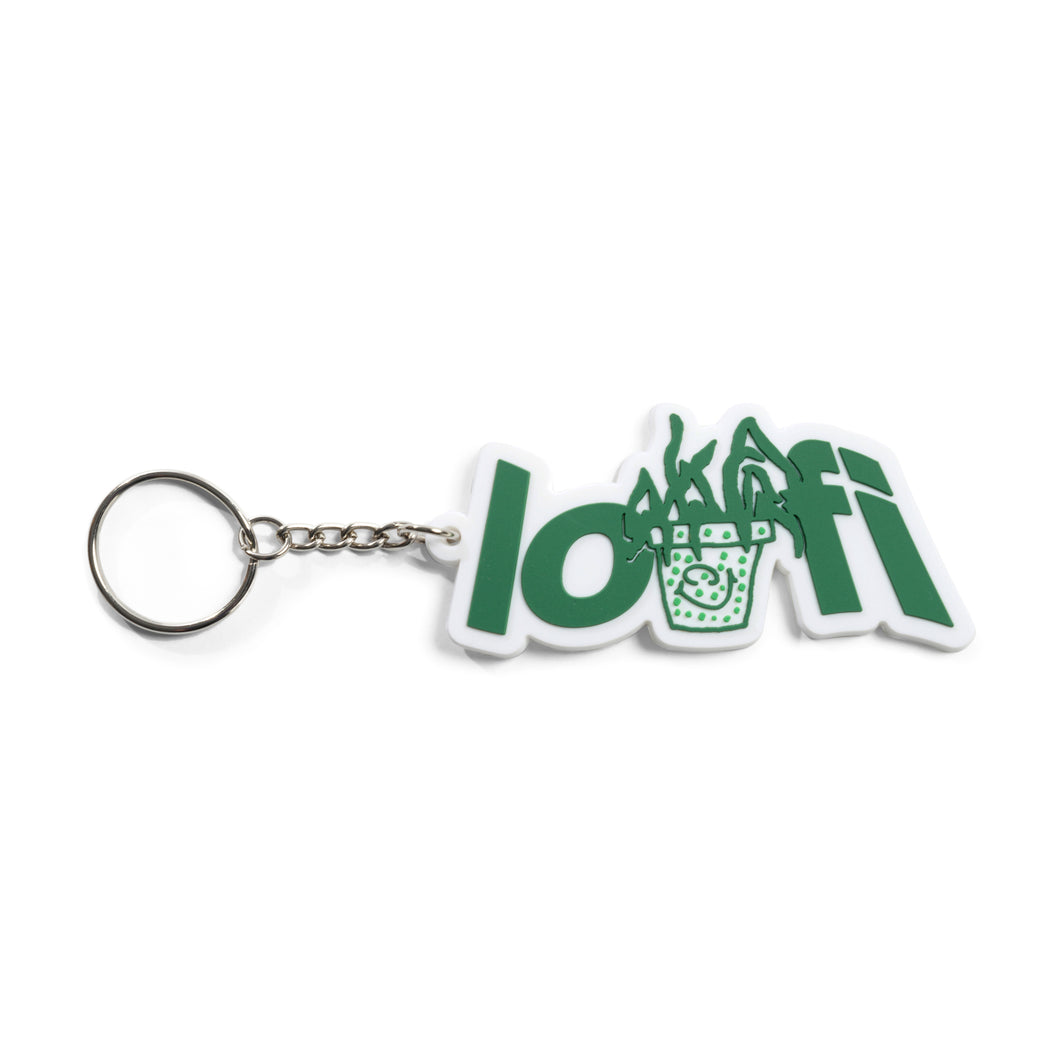 Plant Logo Rubber Keychain