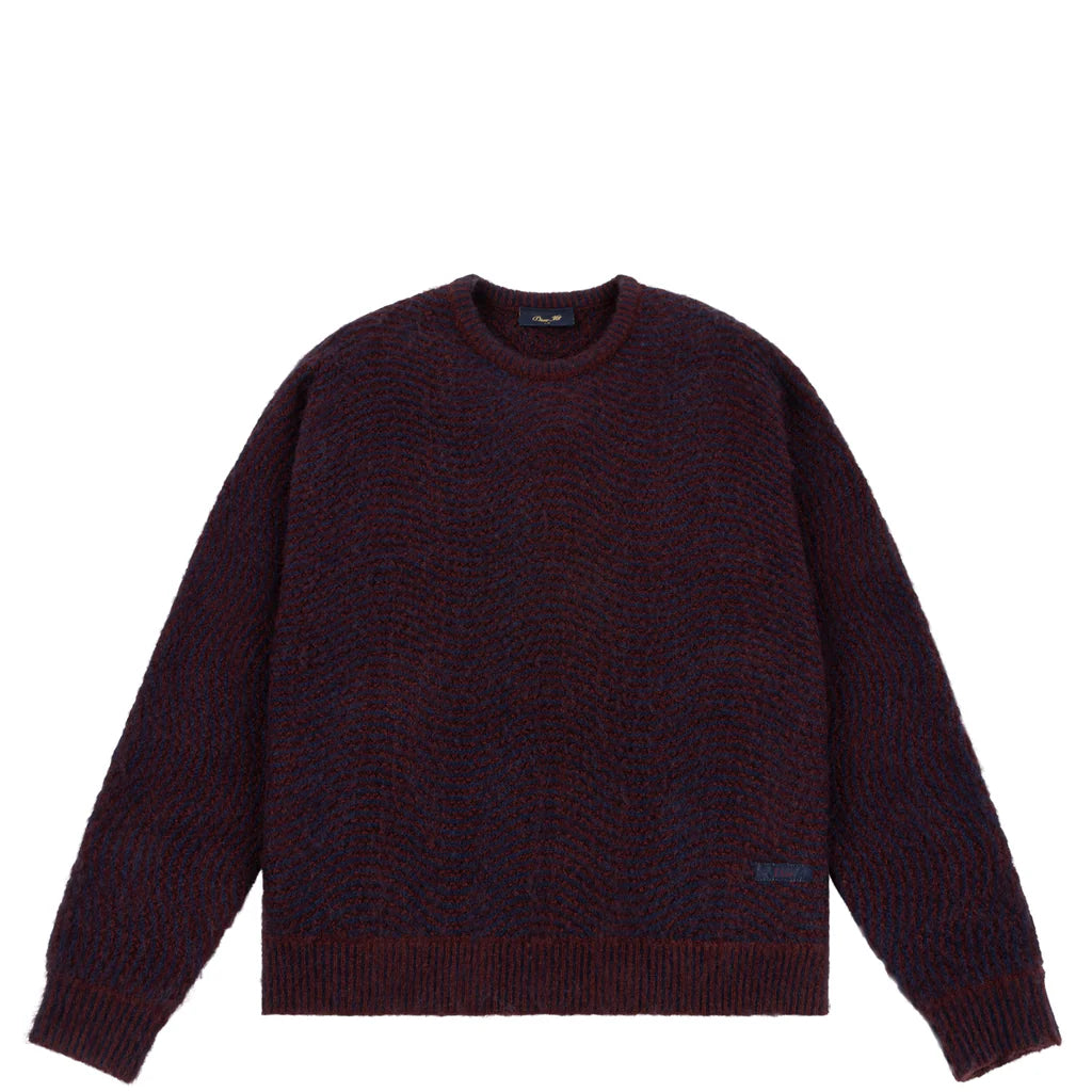 Dime Mohair Wave Knit